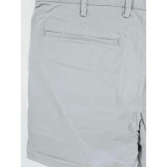 GAP Gray Men’s Flat Front Gray Shorts Size 36 - Picture 7 of 9